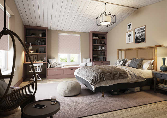 Gianna, Pink Bliss - Twist&Fit Roller Blind - Image 7